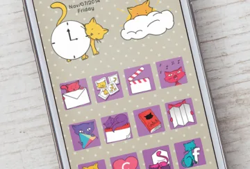 illustrations pour l'application thème Chat Zoom