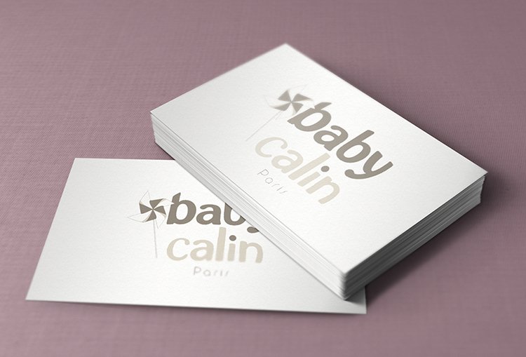 Baby Calin Paris business card